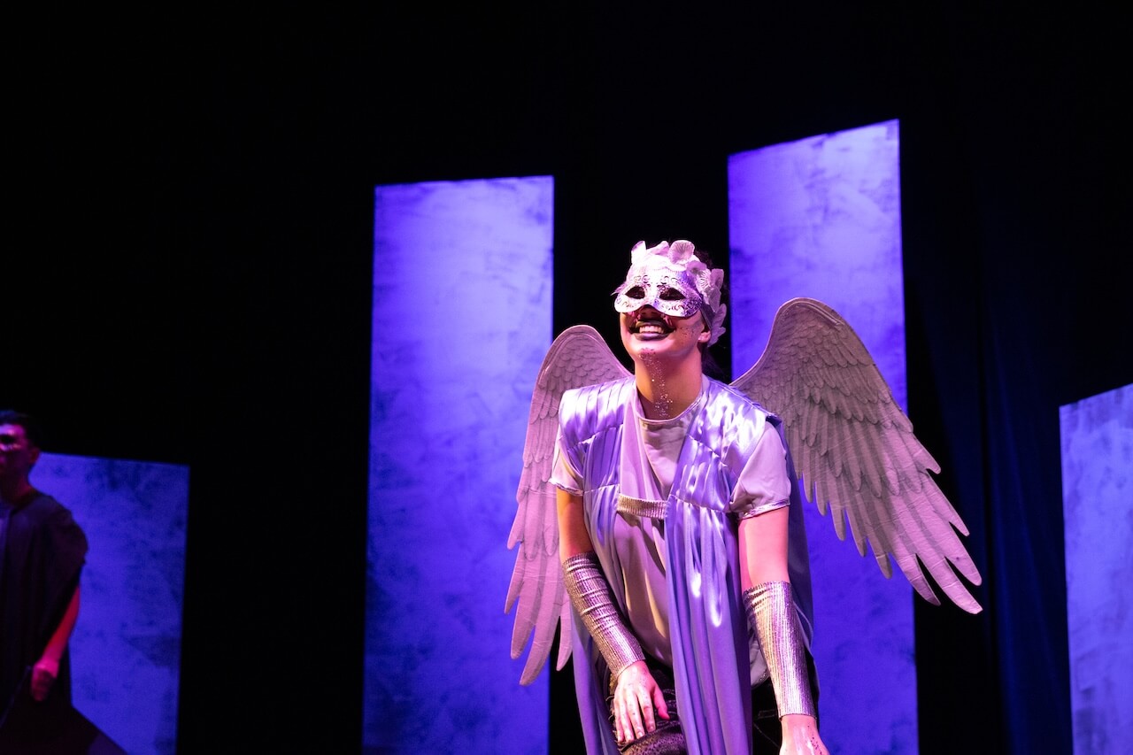 Zoe McCormick performing in Semele